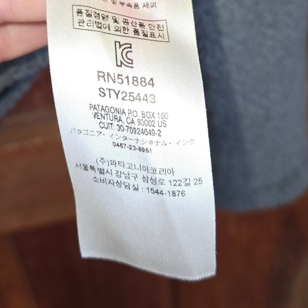 Patagonia Polartec Thermal Pro Fleece Pullover Gray Women's Size S - Picture 5 of 7